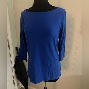 Womens boat neck top